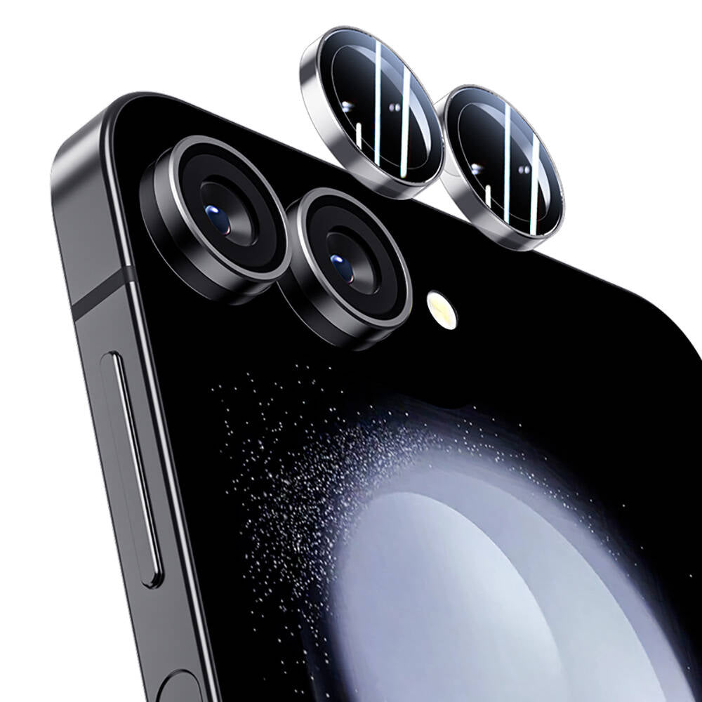 Galaxy Z Flip 6 Benks King Kong Camera Lens Protector Silver