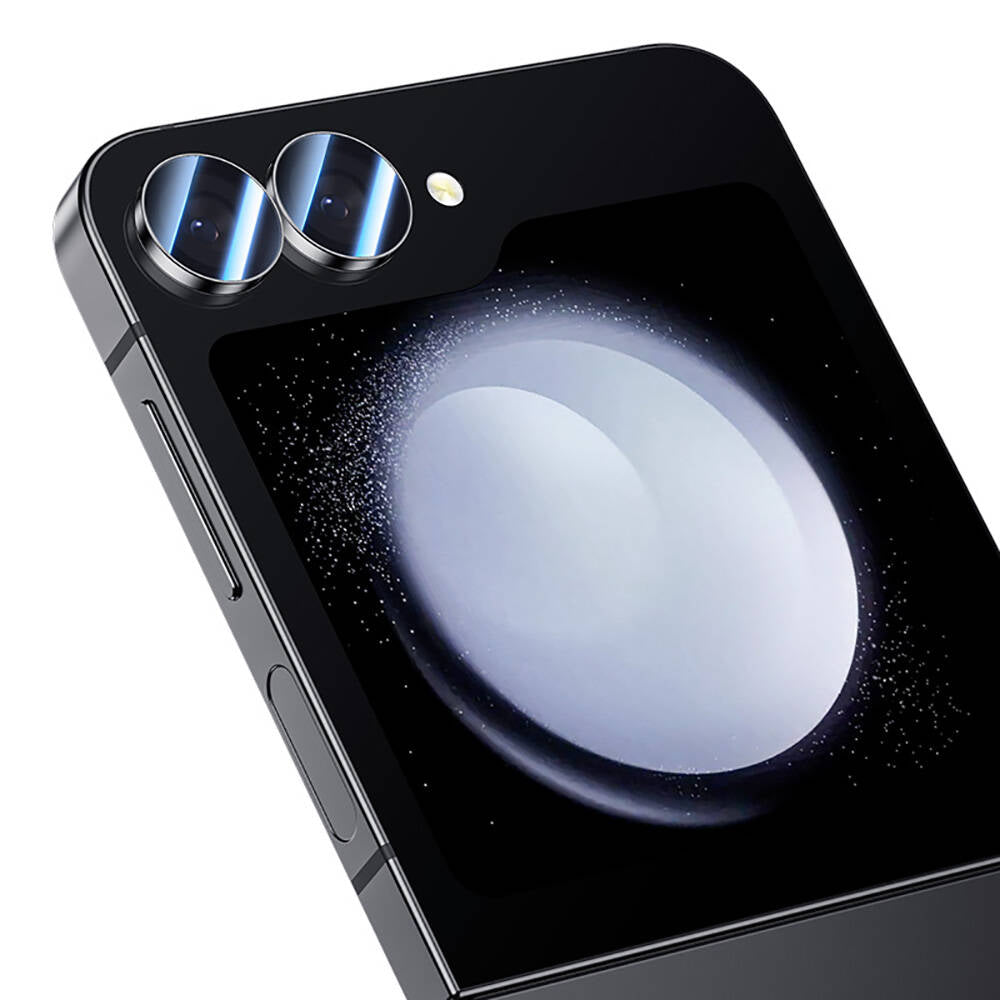 Galaxy Z Flip 6 Benks King Kong Camera Lens Protector Silver