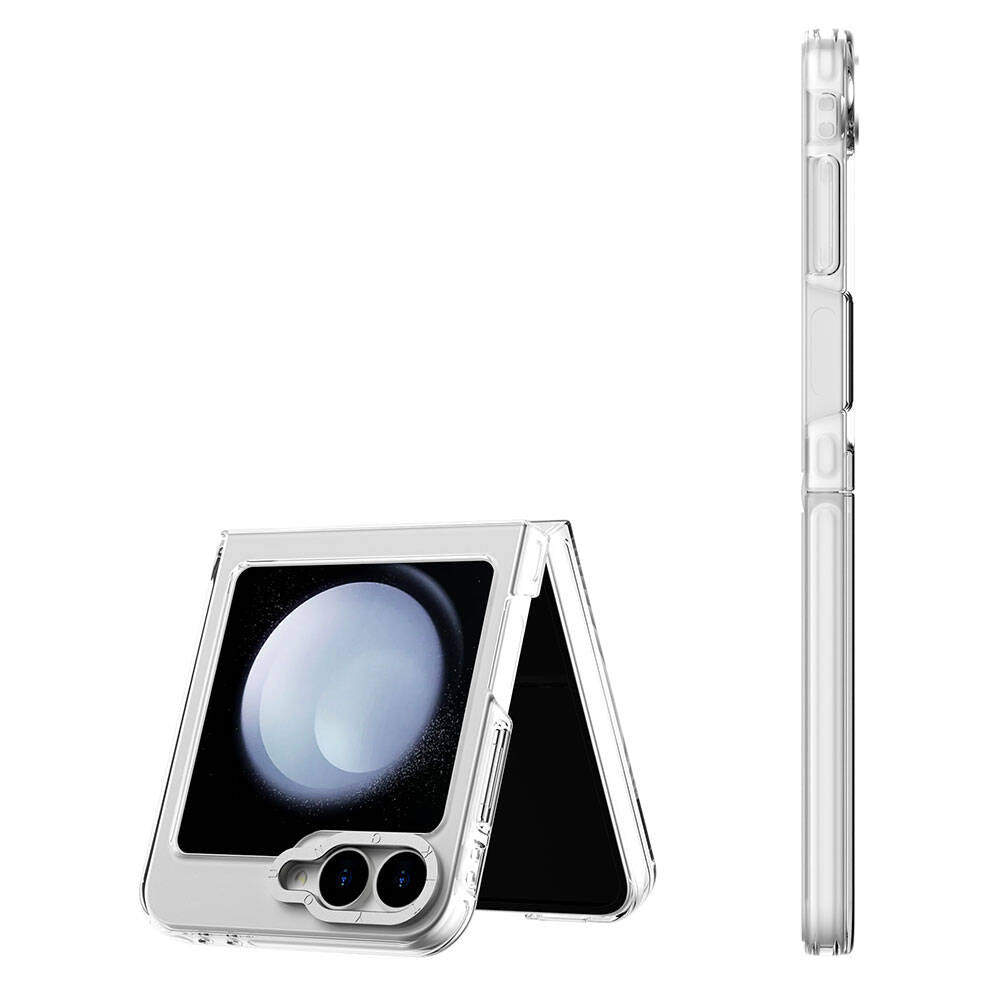 Galaxy Z Flip 6 Case Transparent with M-safe Charging Youngkit Crystal Shield Series Cover Transparent