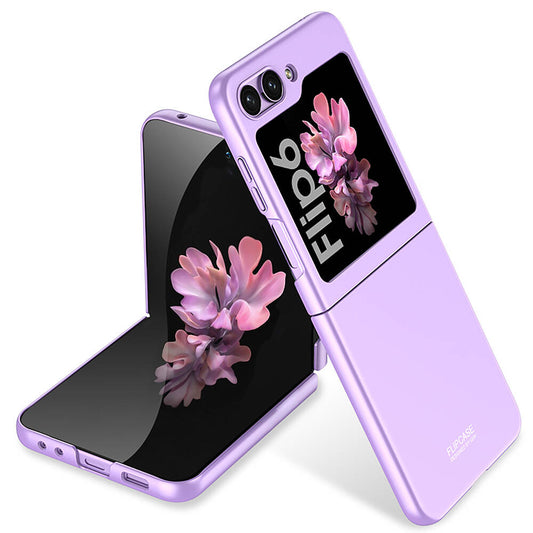 Galaxy Z Flip 6 Case Zore Hard Case Cover Purple