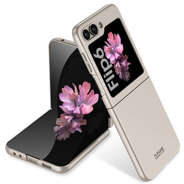 Galaxy Z Flip 6 Case Zore Hard Case Cover Gray