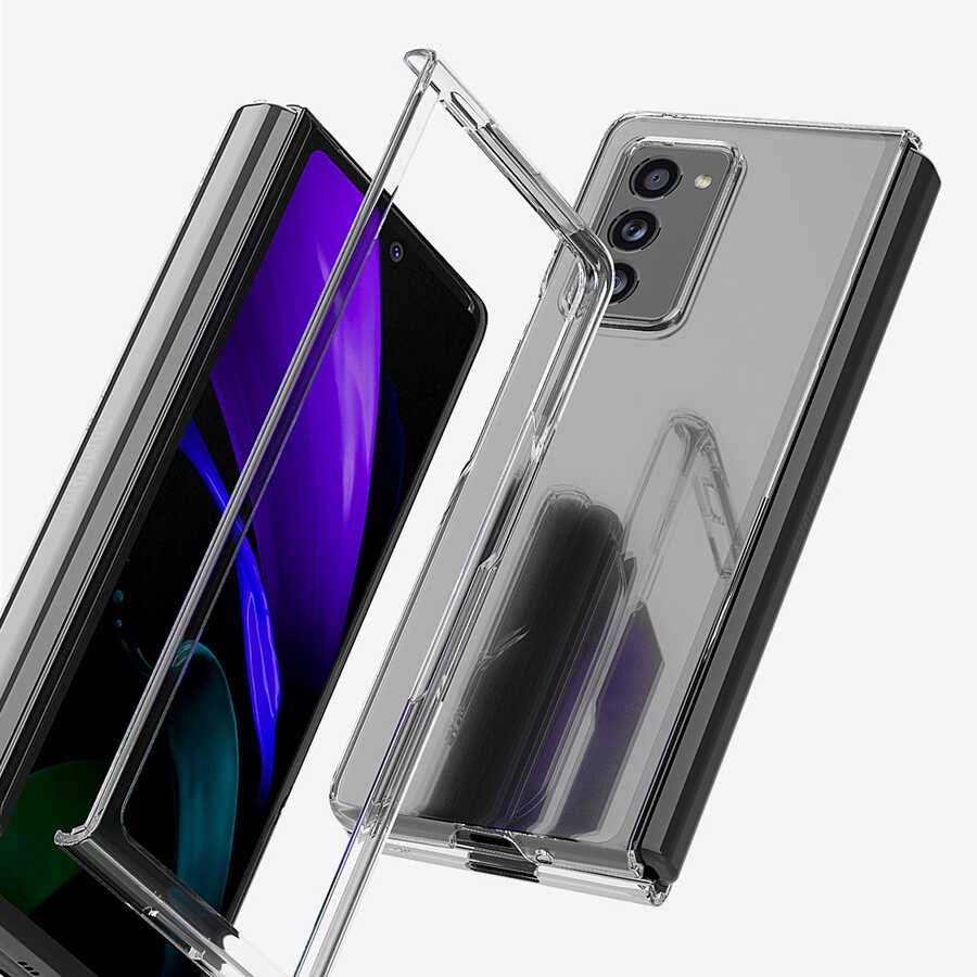 Galaxy Z Fold 2 Case Araree Nukin Cover Colorless