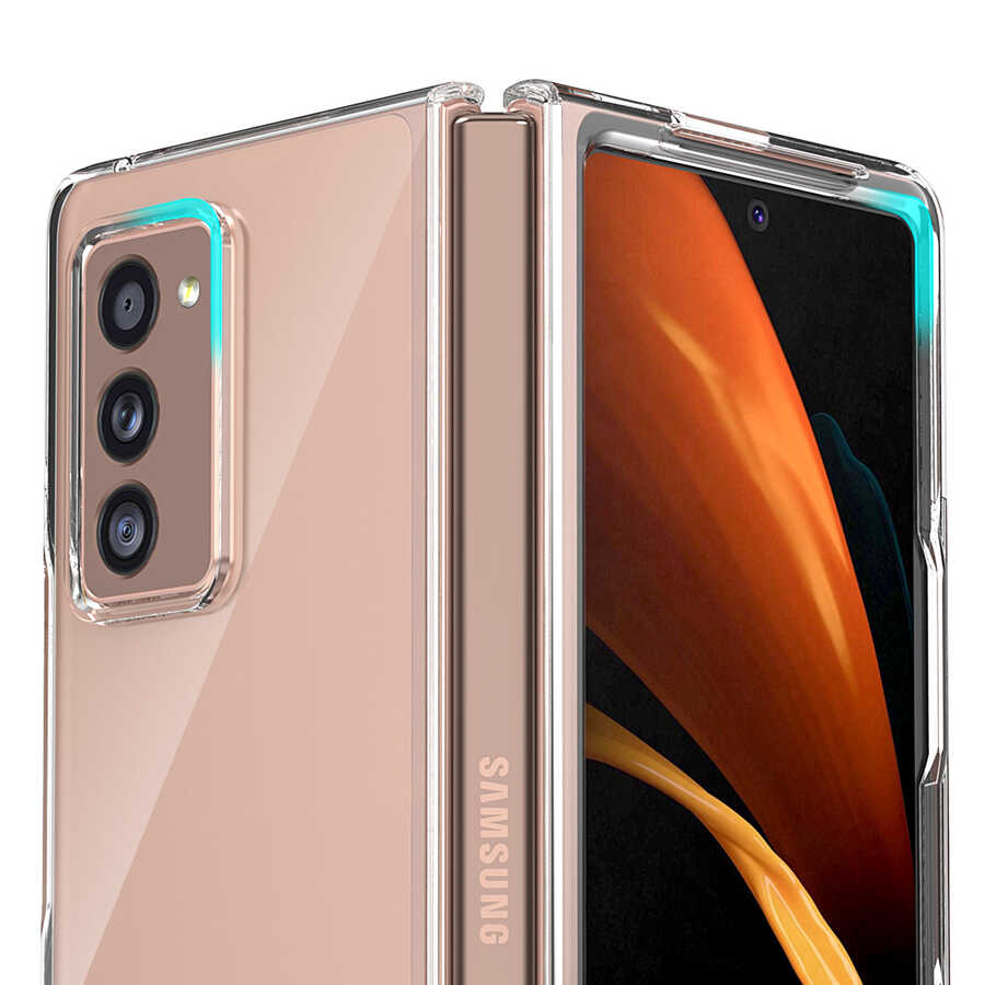 Galaxy Z Fold 2 Case Araree Nukin Cover Colorless