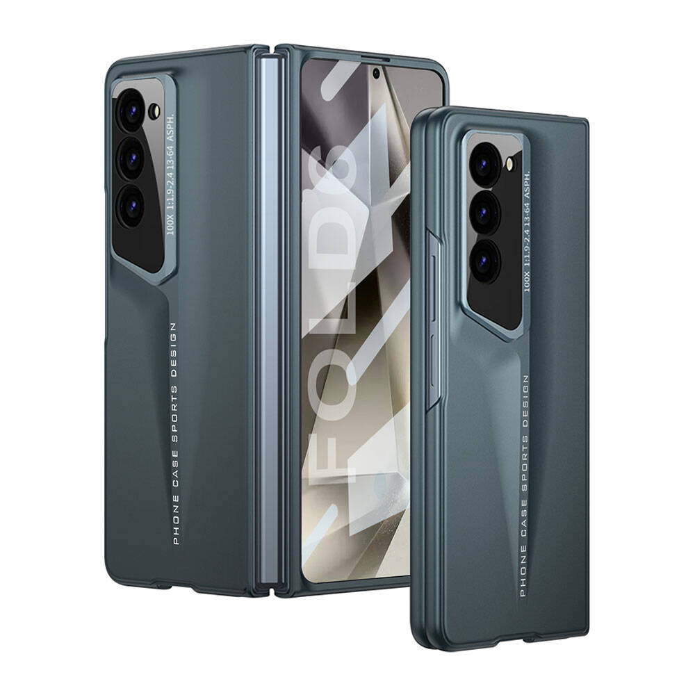 Galaxy Z Fold 6 Case Ultra Thin Camera Protection Hard Rubber Zore Procase Cover Green