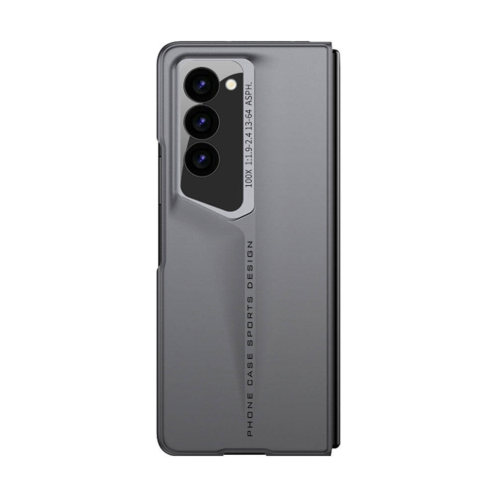 Galaxy Z Fold 6 Case Ultra Thin Camera Protection Hard Rubber Zore Procase Cover Black