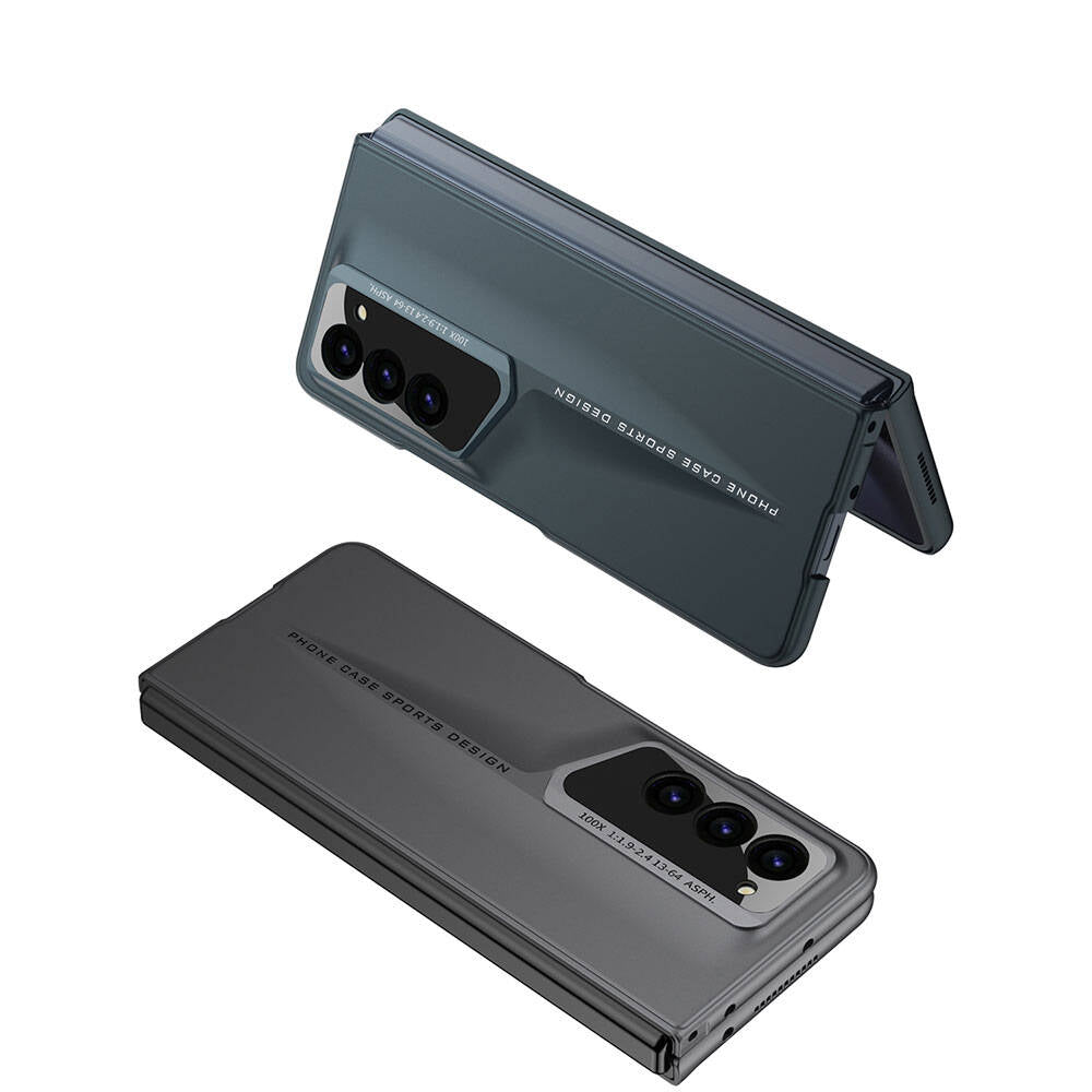 Galaxy Z Fold 6 Case Ultra Thin Camera Protection Hard Rubber Zore Procase Cover Titanium-Gray