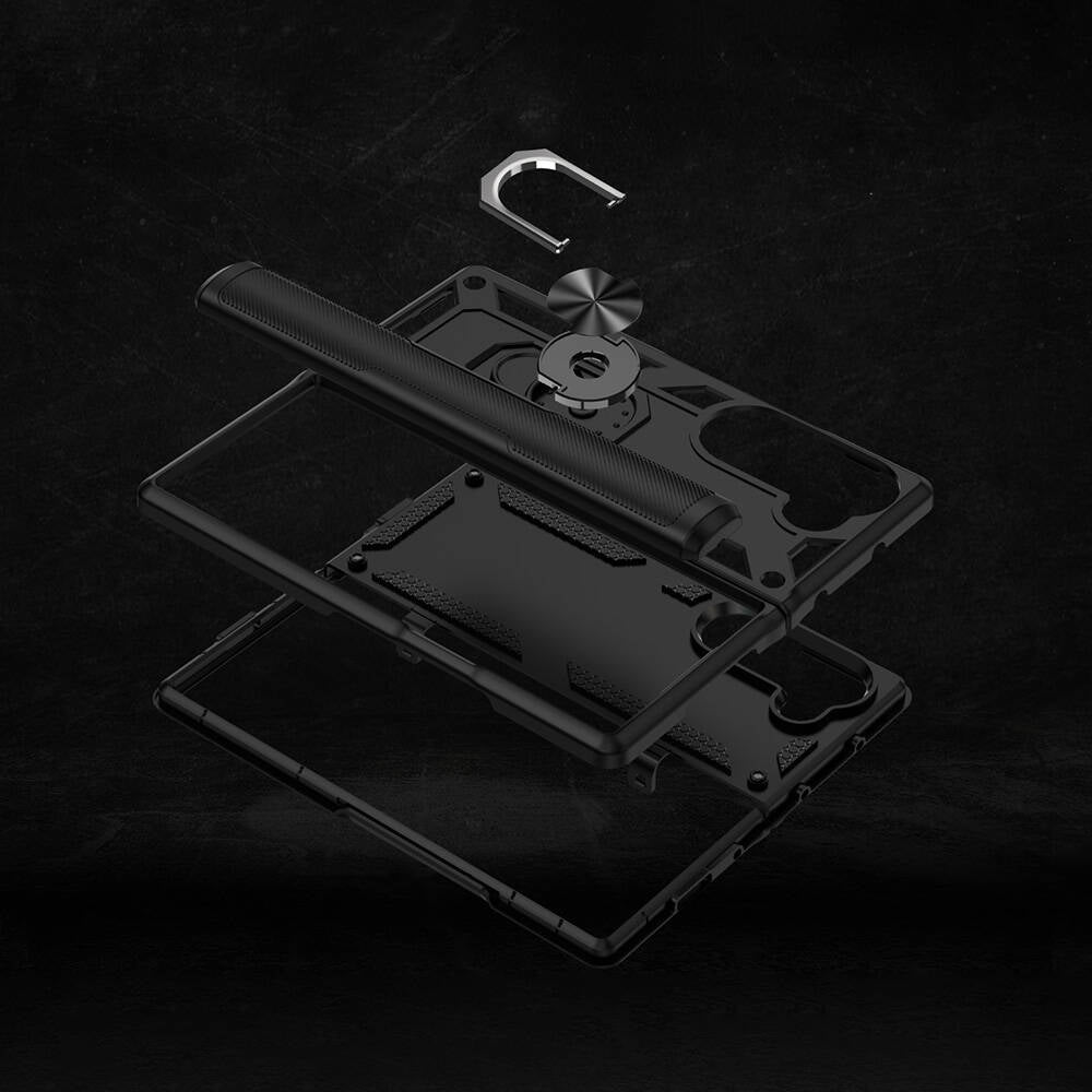 Galaxy Z Fold 6 Case Zore Vega Cover Red