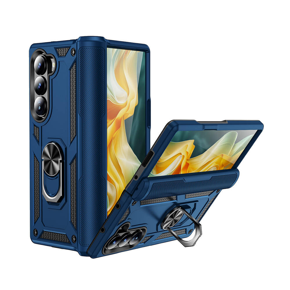 Galaxy Z Fold 6 Case Zore Vega Cover Blue