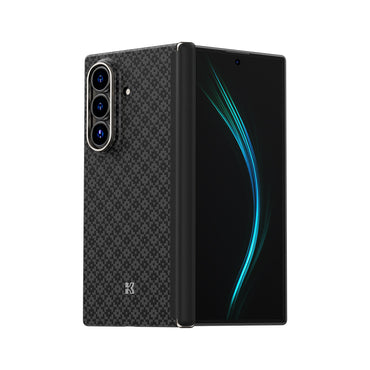 Galaxy Z Fold 7 Benks ArmorAir ArmorGrid Grand Combo Üçlü Aksesuar Seti (Ön Arka Kevlar Kapak + Ekran Koruyucu) Siyah