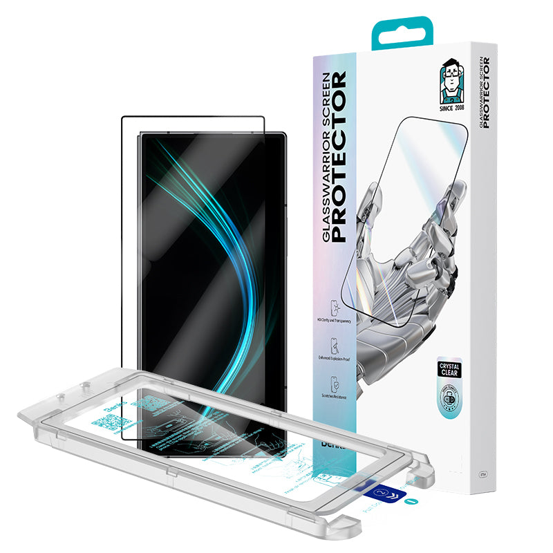 Galaxy Z Fold 7 Benks Glass Warrior HD Glass Screen Protector + Easy Application Tool Black