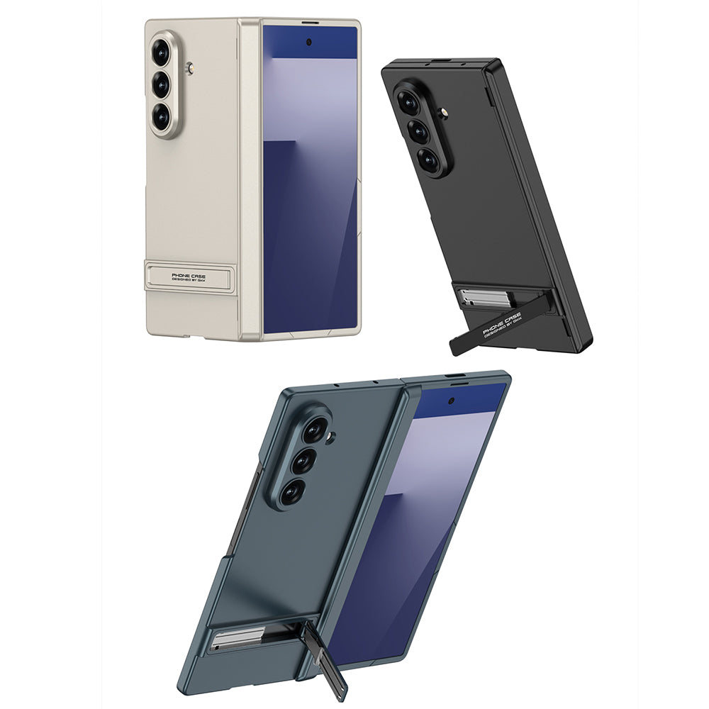 Galaxy Z Fold 7 Case Zore Kıpta Stand Cover Green