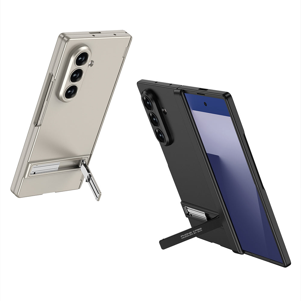 Galaxy Z Fold 7 Case Zore Kıpta Stand Cover Green