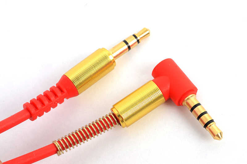 Go Des GAC-206 Aux Audio Cable White