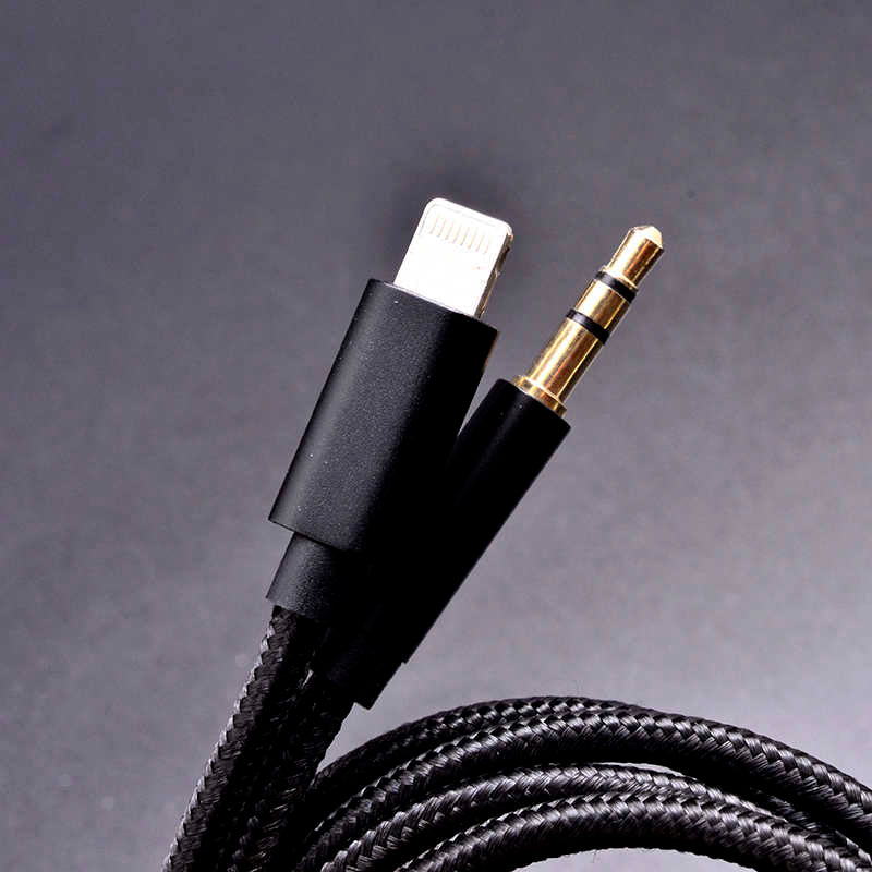 Go Des GAC-305 2 in 1 Audio Cable Black