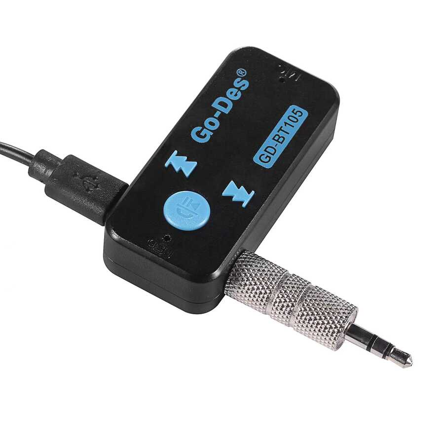 Go Des GD-BT105 Bluetooth Receiver Black