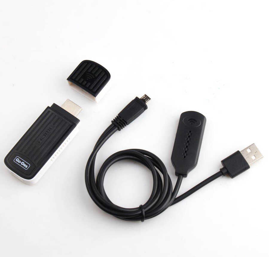 Go Des GD-DM566 Wireless HDMI Audio and Video Transmitter Black