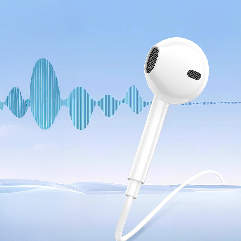 Go Des GD-EP213 Type-C Mono Headphones White