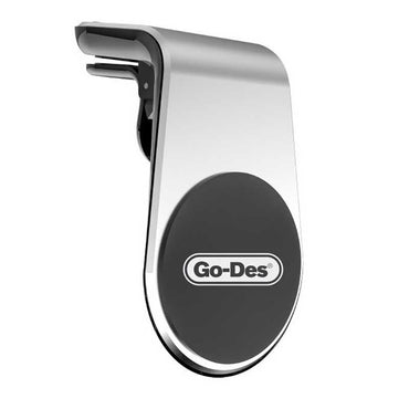 Go Des GD-HD633 Magnetic Car Phone Holder Silver