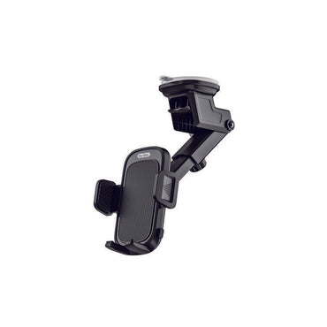 Go Des GD-HD647 Araç İçi Telefon Tutucu 360 Oynar Başlıklı Vantuzlu Tasarım Siyah