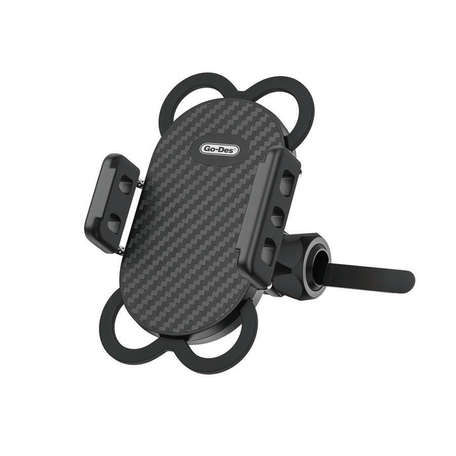 Go Des GD-HD710 Bicycle and Motorcycle Phone Holder Black