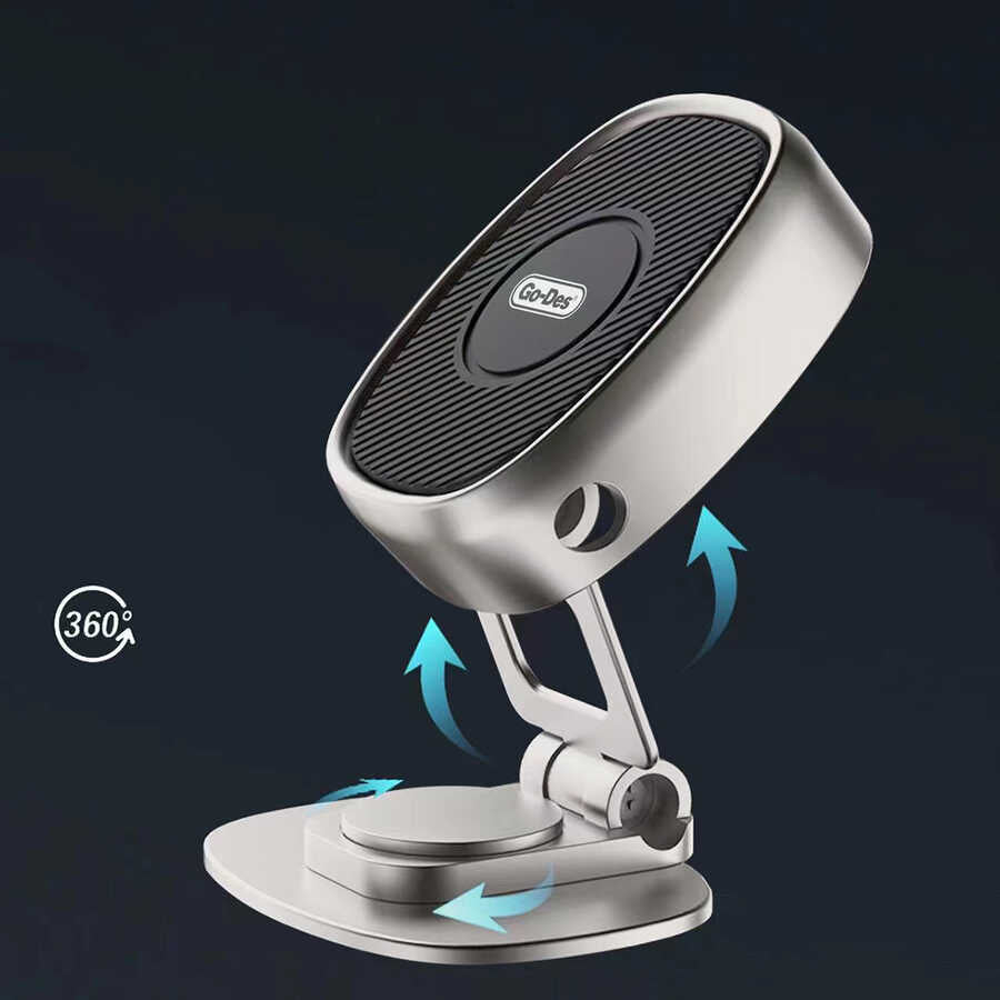 Go Des GD-HD788 Magnetic Car Phone Holder Black