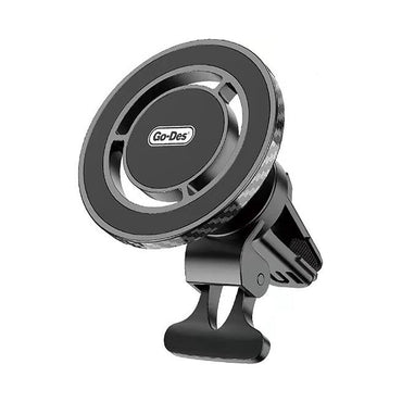Go Des GD-HD911 M-safe Magnetik Özellikli 360° Dönebilen Havalandırma ve Düz Zemin Telefon Tutucu