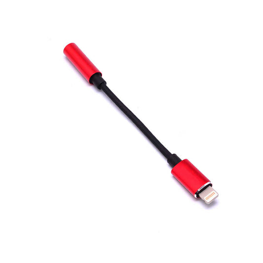 Go Des GD-UC019 Lightning To 3.5mm Converter Red