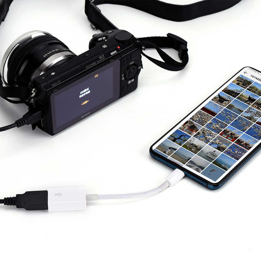 Go Des GD-UC029 Lightning to USB Camera Adapter White