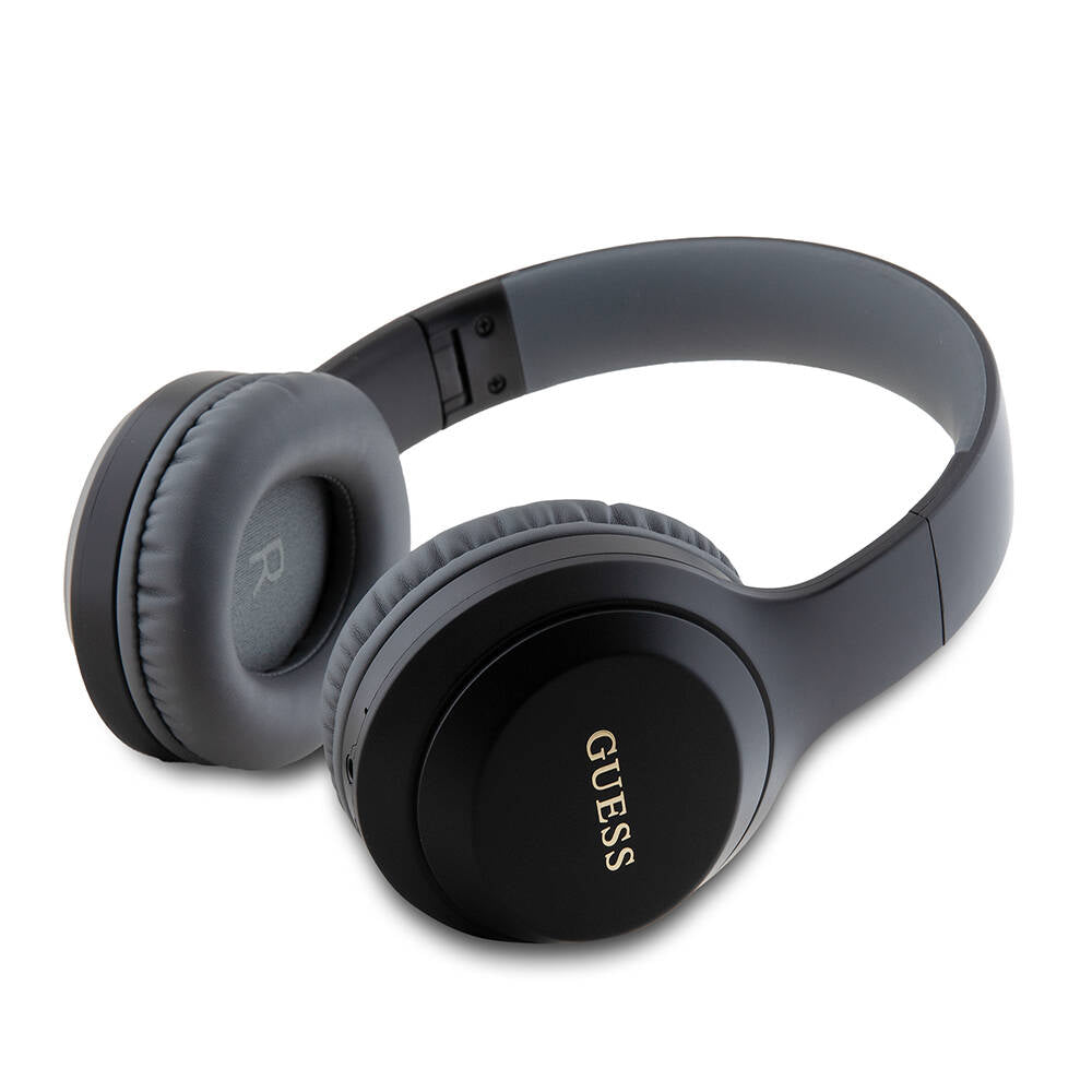 Guess Orjinal Lisanslı Katlanabilir Ayarlanabilir Metal Klasik Logolu Kulak Üstü Bluetooth Kulaklık Pembe