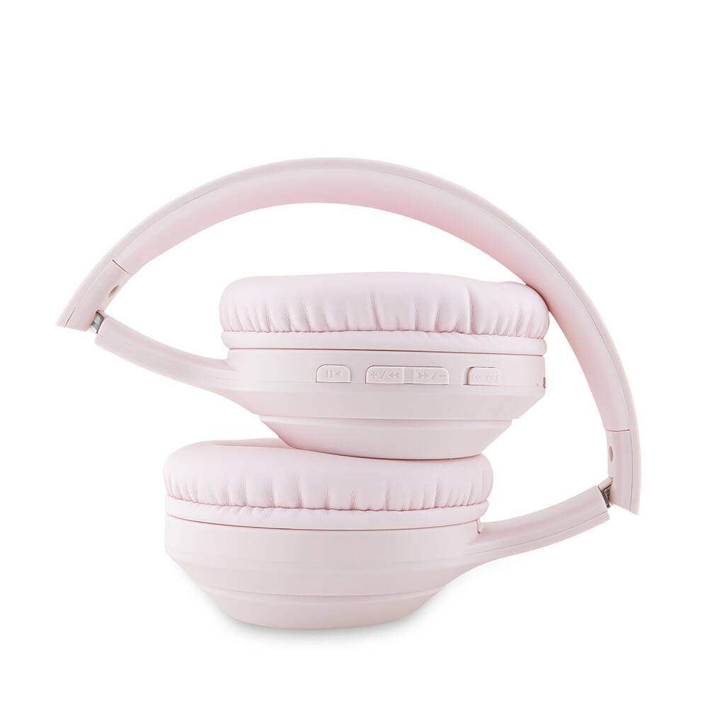 Guess Orjinal Lisanslı Katlanabilir Ayarlanabilir Metal Klasik Logolu Kulak Üstü Bluetooth Kulaklık Kahverengi