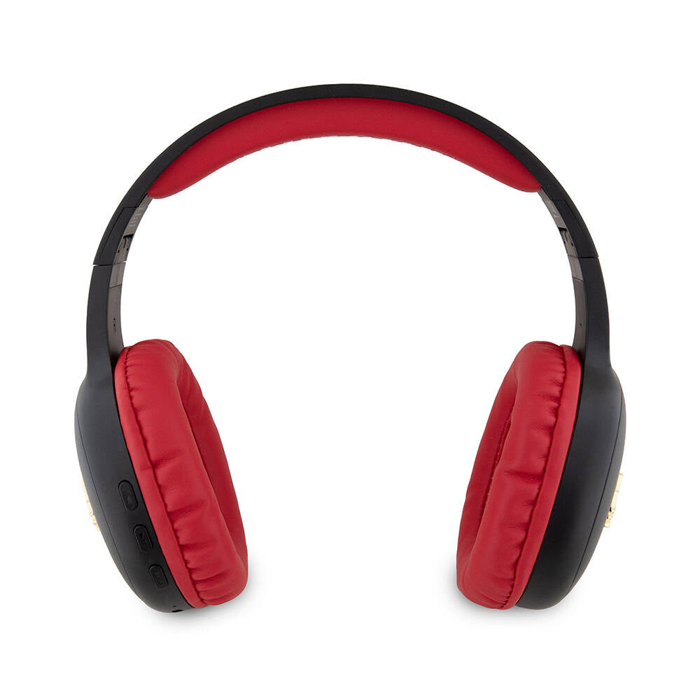 Hello Kitty Original Licensed Adjustable Metal Kitty Logo Oval Bluetooth 5.3 Headphones Pink