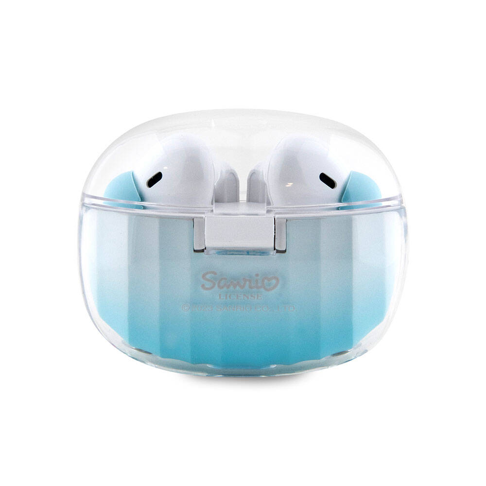 Hello Kitty Original Licensed Color Gradient Design Electroplating Logo TWS Bluetooth Headphones Purple