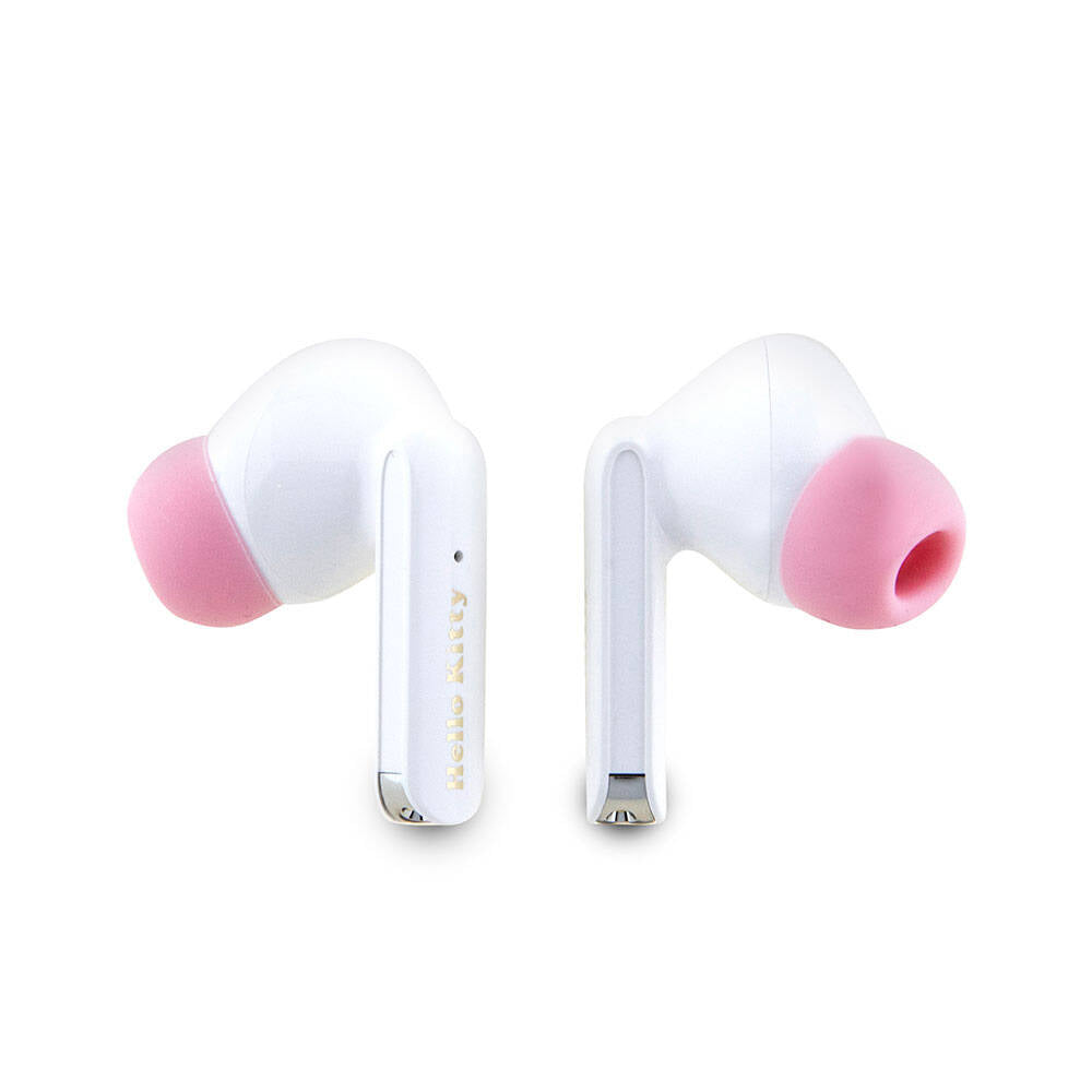 Hello Kitty Original Licensed Color Gradient Design Electroplating Logo TWS Bluetooth Headphones Black