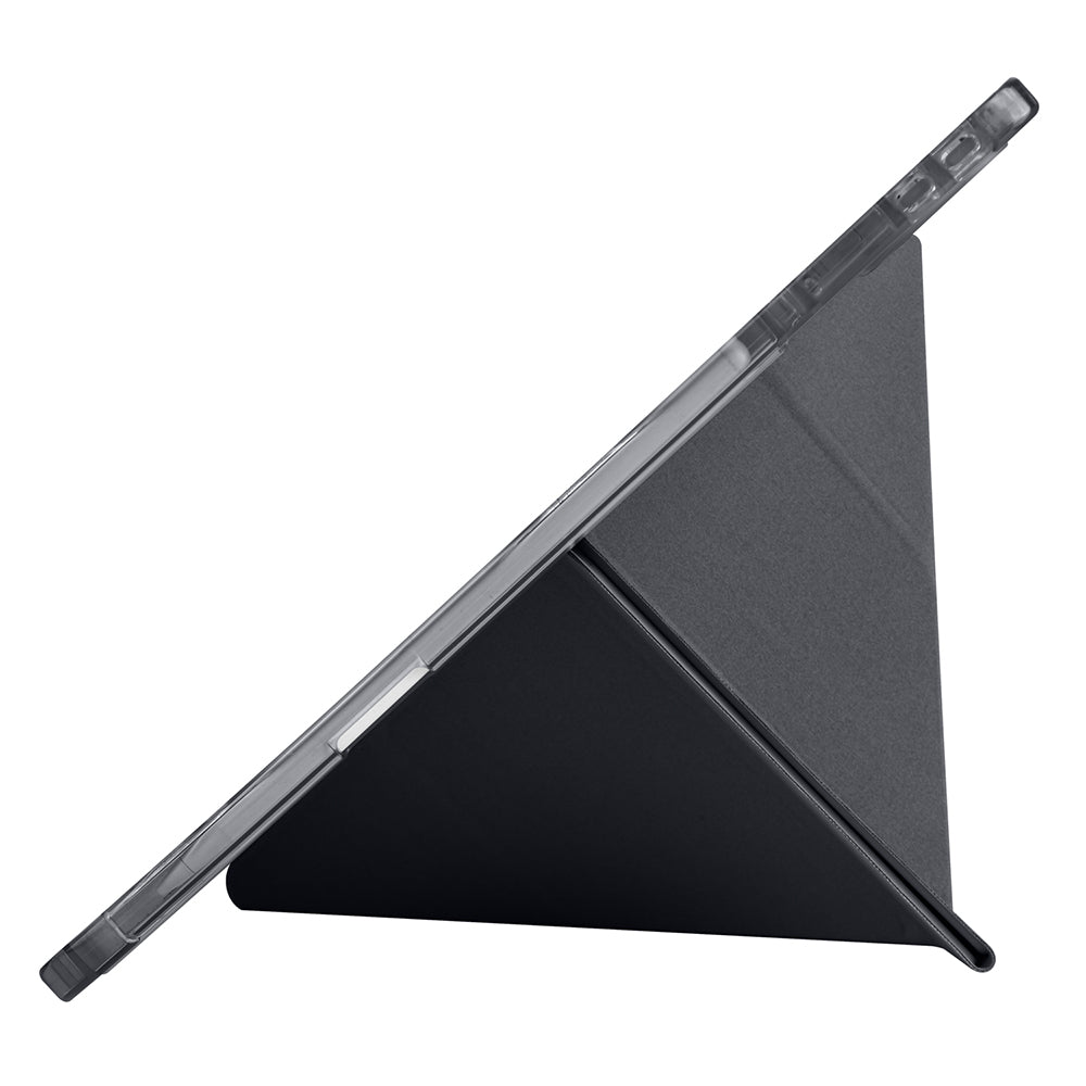 Honor Pad GT Pro Case Zore Tri Folding Stand Case with Pen Compartment Dark Green