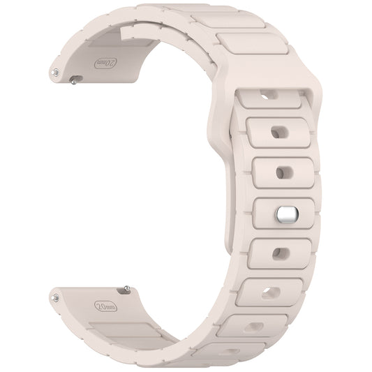 Huawei GT2 46mm Zore KRD-132 22mm Silicone Strap Starlight