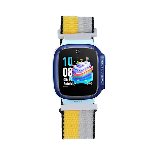 Huawei GT4 41mm Zore KRD-03 18mm Kids' Mesh Strap Yellow