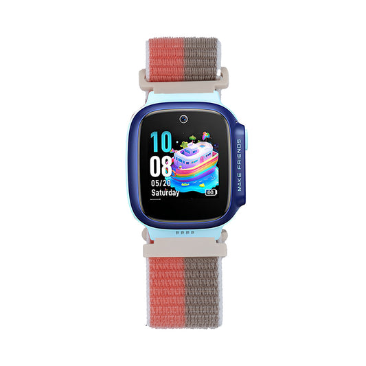 Huawei GT4 41mm Zore KRD-03 18mm Children's Mesh Strap Red-Brown
