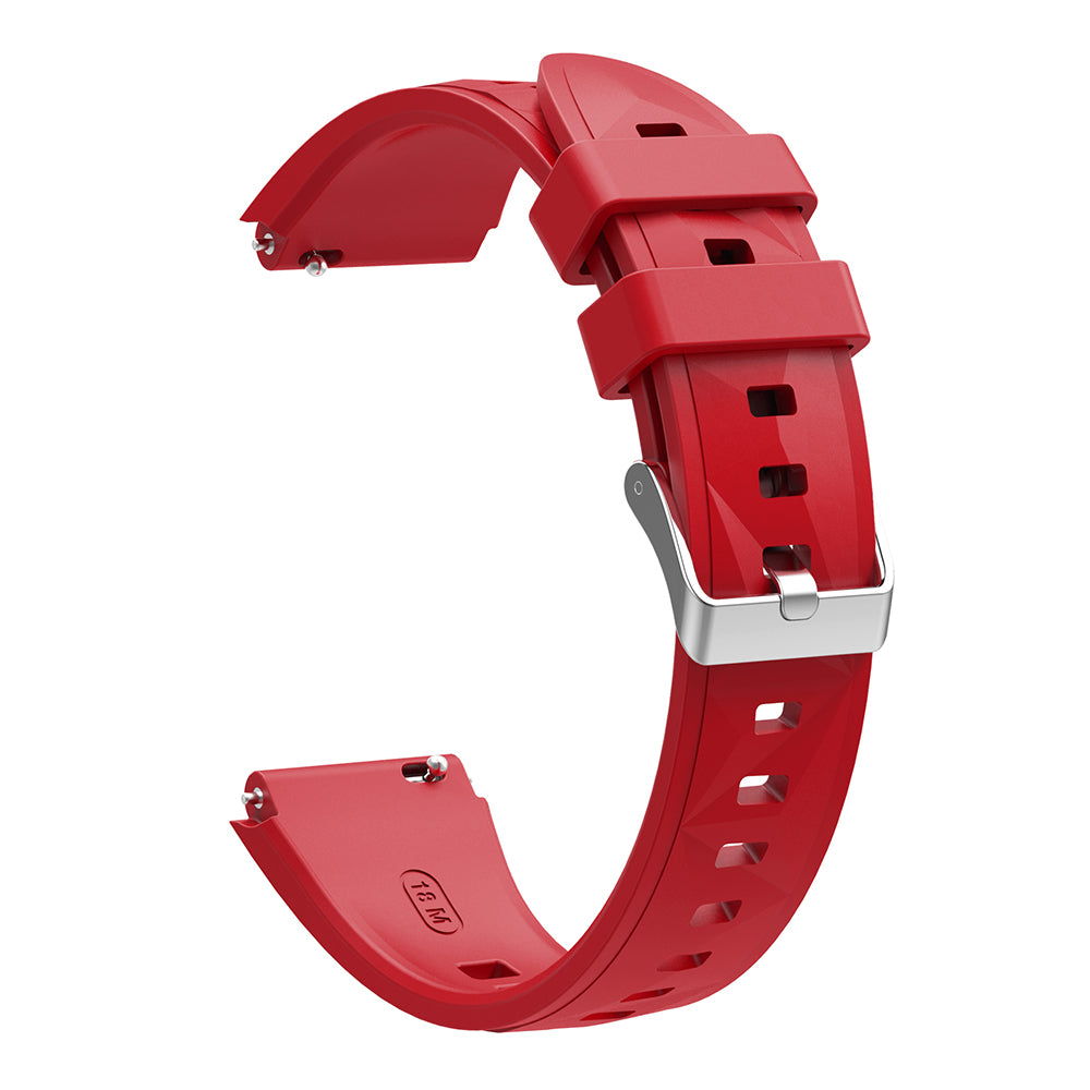 Huawei GT4 41mm Zore KRD-129 18mm Silicone Band Strap Green