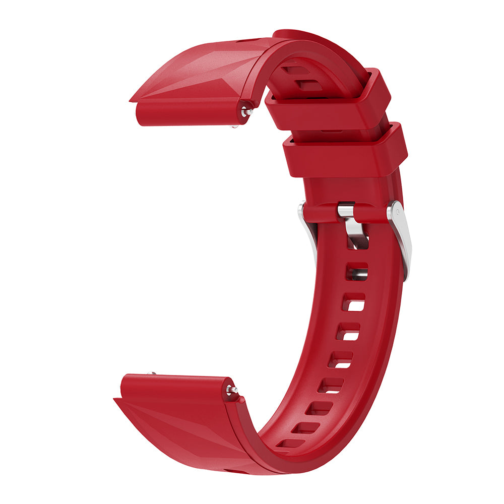 Huawei GT4 41mm Zore KRD-129 18mm Silicone Band Strap Green