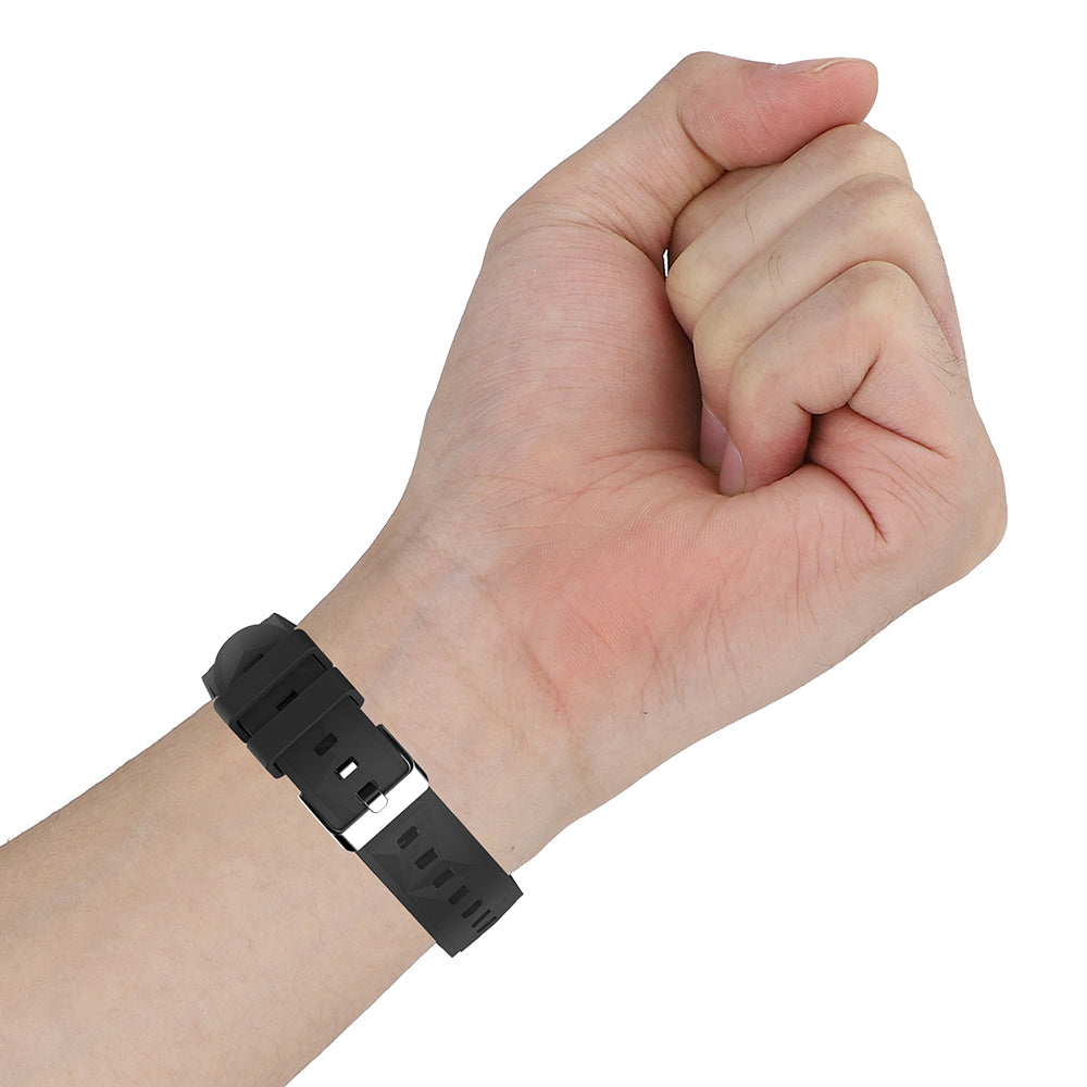 Huawei GT4 41mm Zore KRD-129 18mm Silicone Band Strap Green