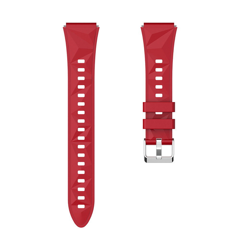 Huawei GT4 41mm Zore KRD-129 18mm Silicone Band Strap Green