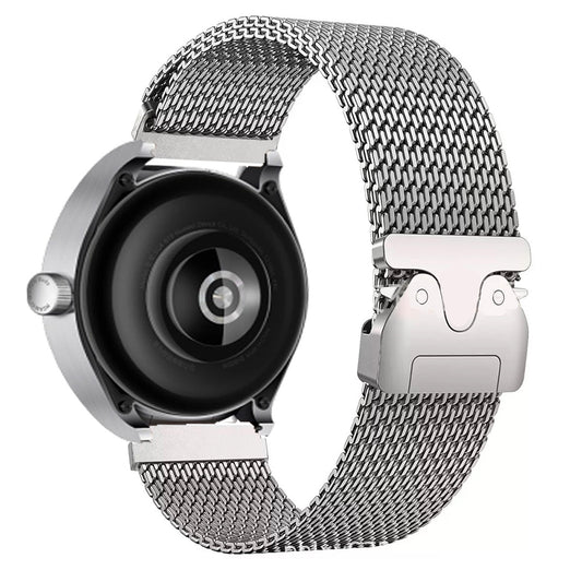 Huawei Honor Magic 2 46mm Zore KRD-100 22mm Titanium Mesh Strap Titanium-Silver