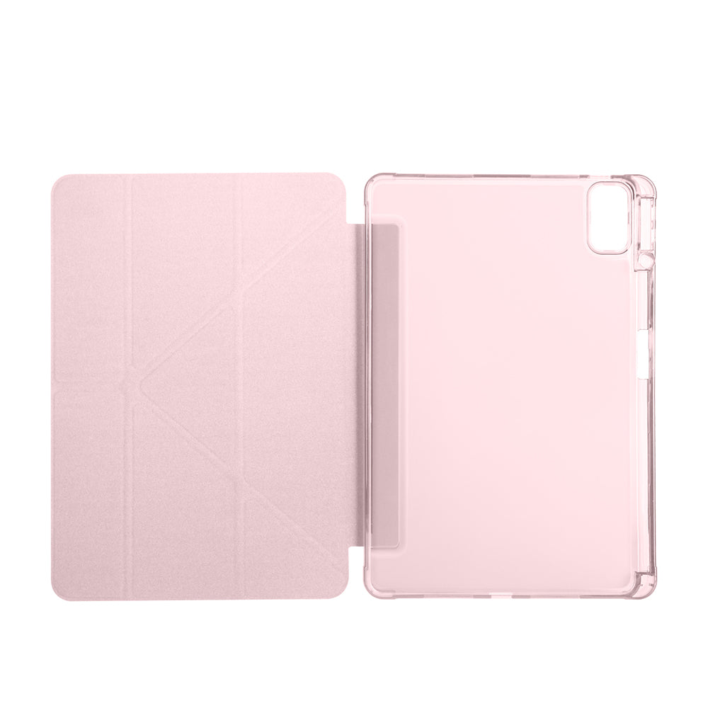 Huawei Matepad SE 11 Case Zore Tri Folding Stand Case with Pen Compartment Lilac