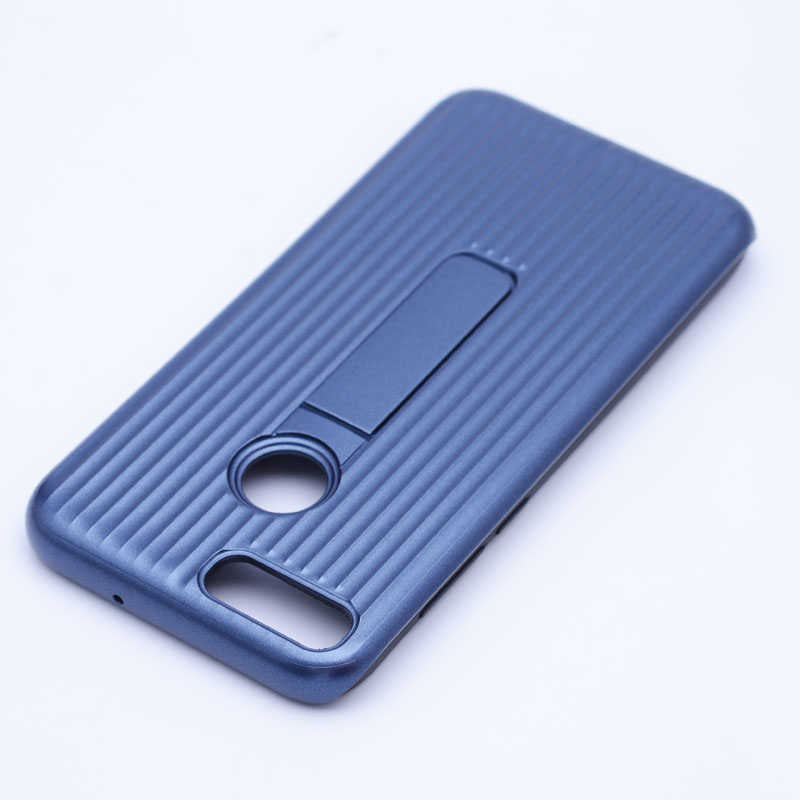 Huawei P Smart Kılıf Zore Wave Standlı Mıknatıslı Kapak