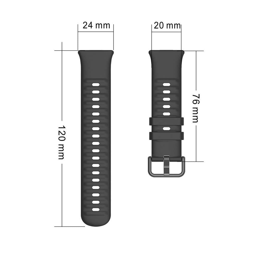 Huawei Watch Fit 3 Band Series Classic Band Silicone Strap Gray