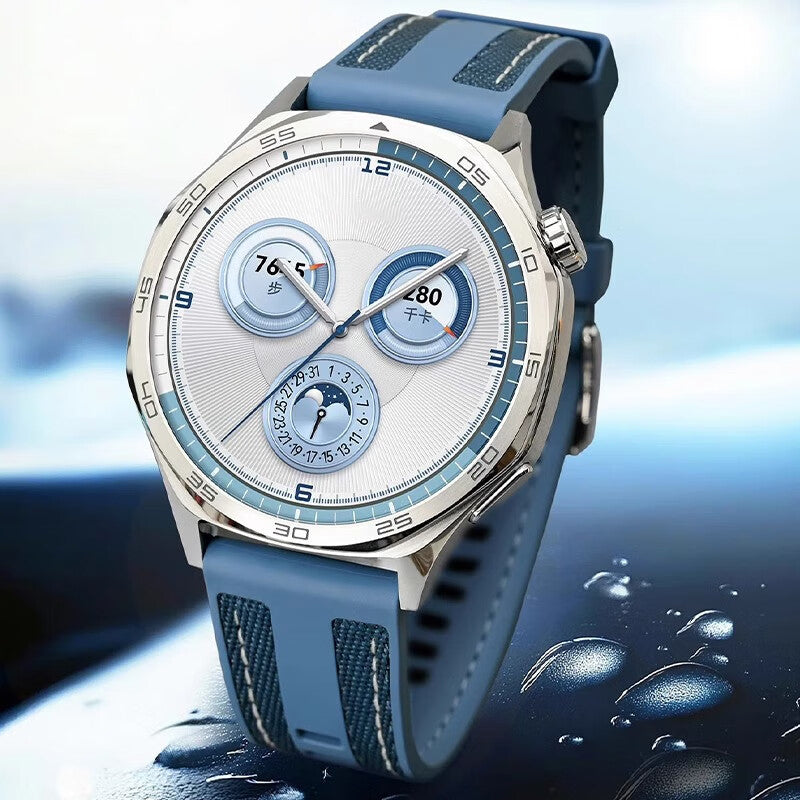 Huawei Watch GT 5 Zore KRD-128 Silicone Band Gray