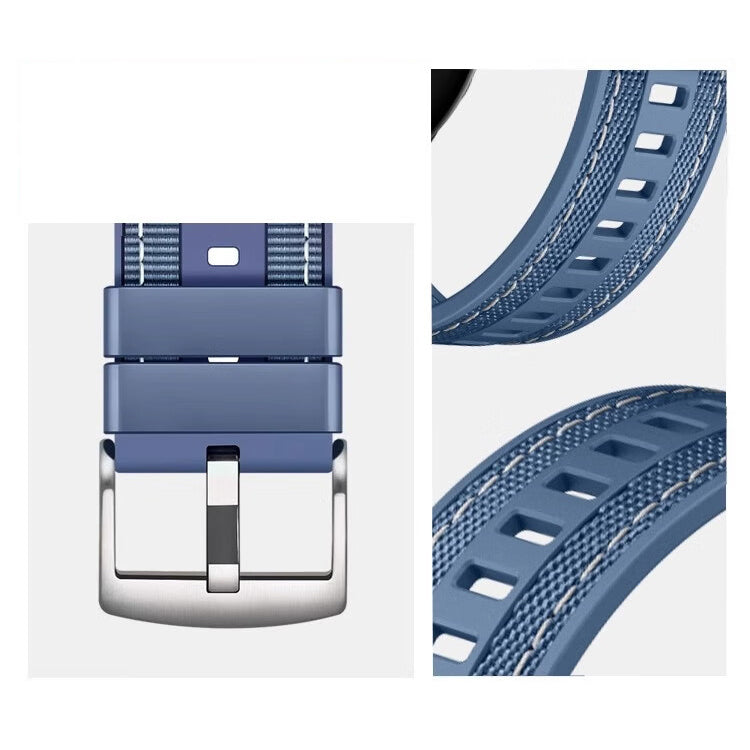Huawei Watch GT 5 Zore KRD-128 Silicone Strap Blue Light