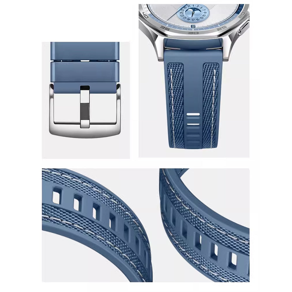 Huawei Watch GT 5 Zore KRD-128 Silicone Strap Blue Light