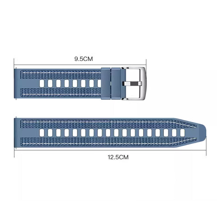Huawei Watch GT 5 Zore KRD-128 Silicone Band Blue