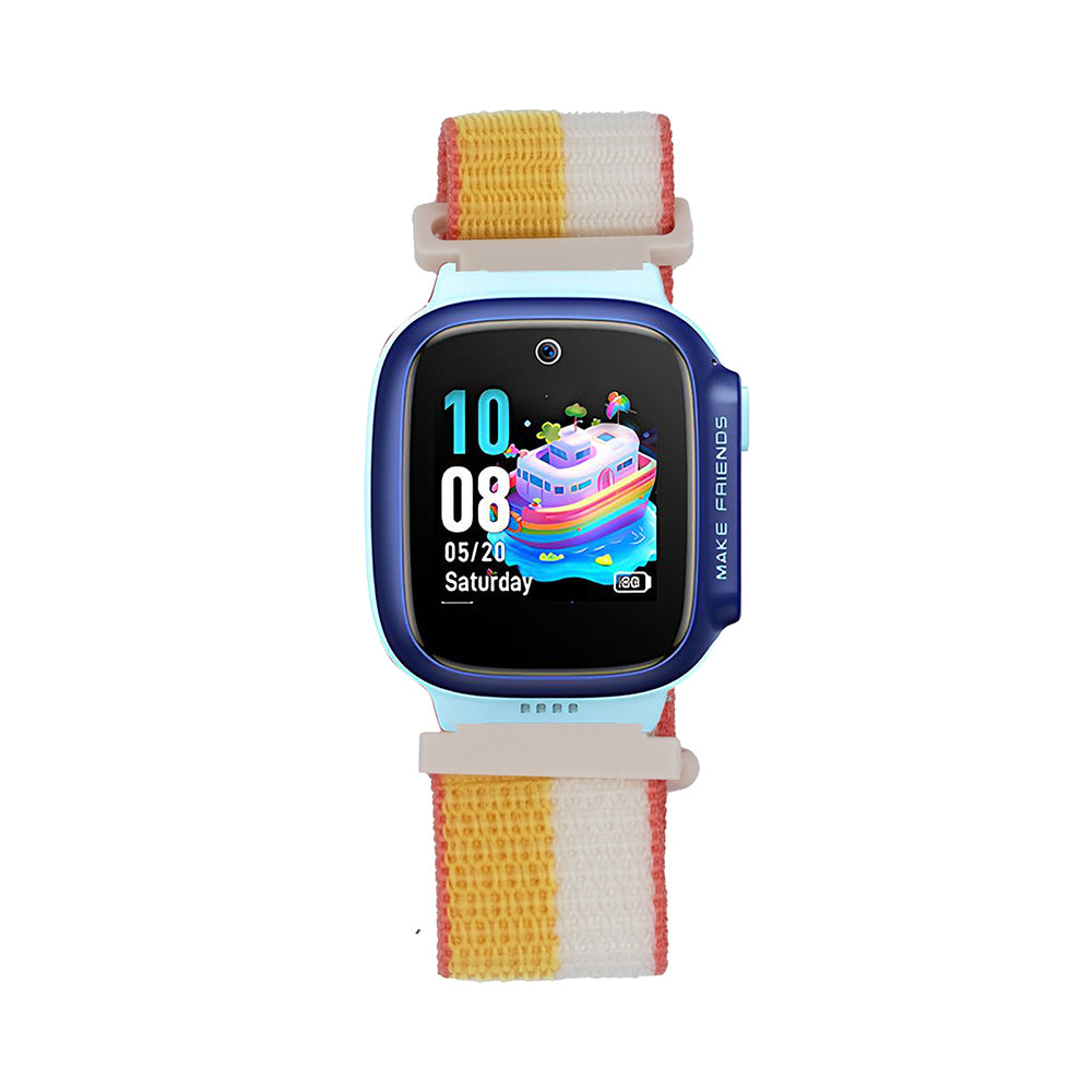 Huawei Watch GT5 41mm Zore KRD-03 18mm Children's Mesh Strap Yellow-White